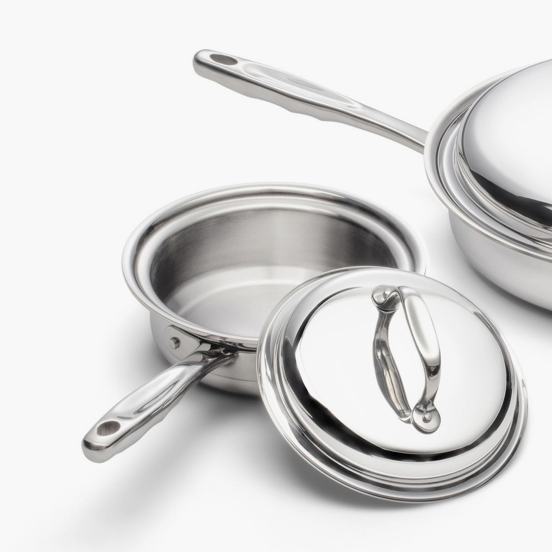 Essentials stainless steel cookware set