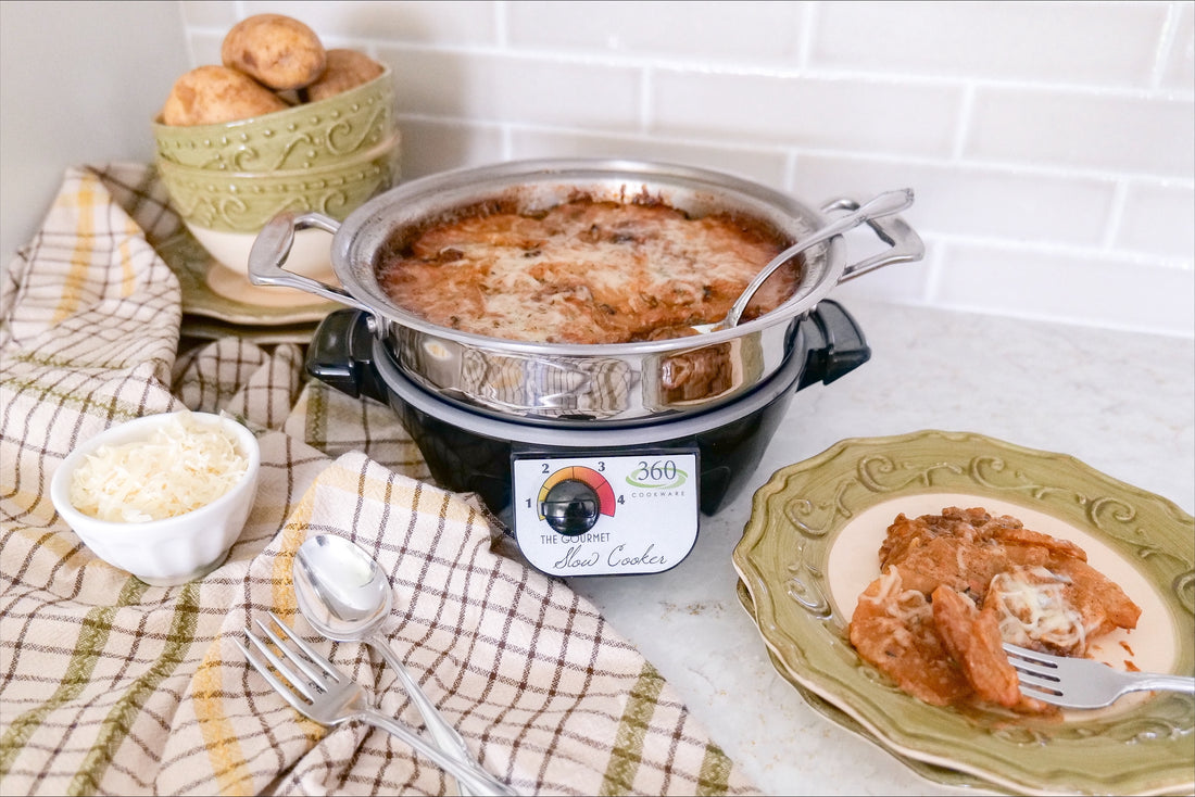 Slow Cooker Scalloped Potatoes