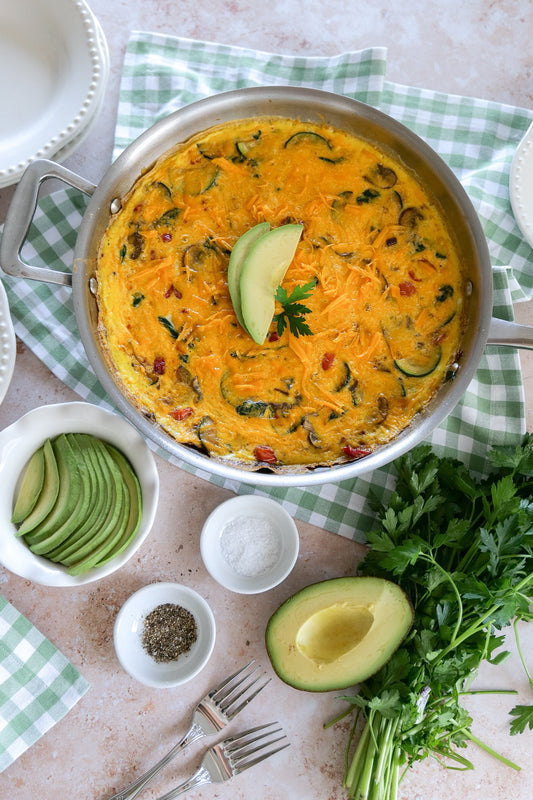 Veggie Frittata with Herbs