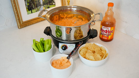 Simple Slow Cooker Buffalo Chicken Dip