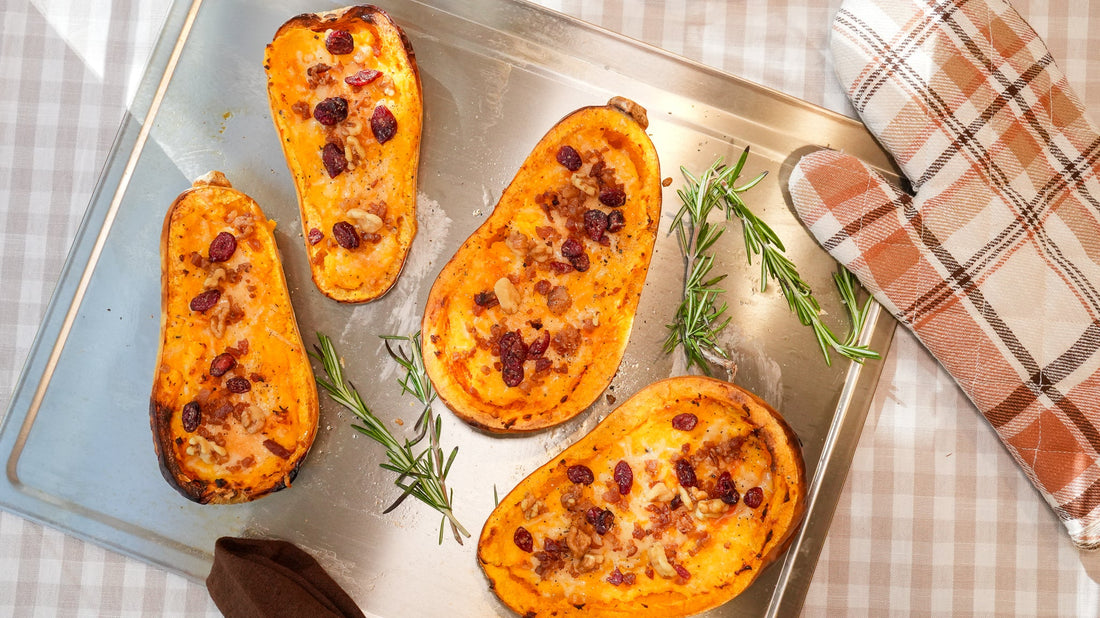 Twice-Baked Butternut Squash