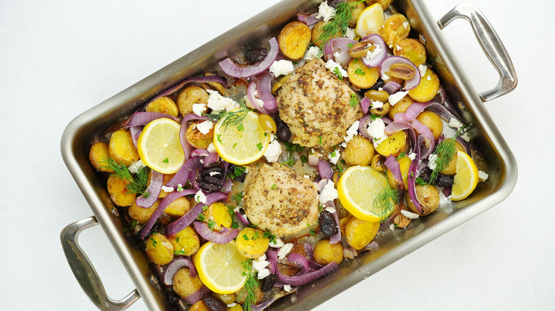 One-Pan Greek Chicken & Veggies