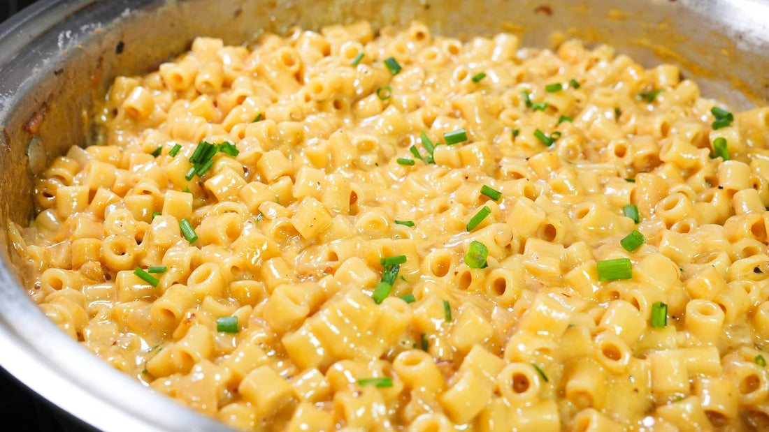 One Pot French Onion Mac & Cheese