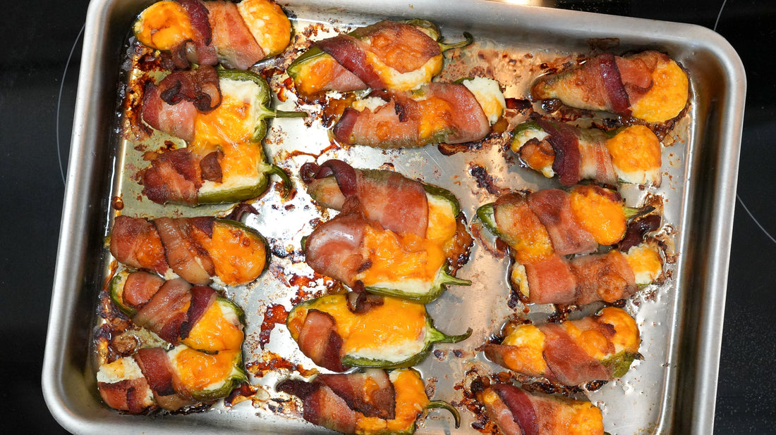 Bacon-Wrapped Jalapeno Poppers