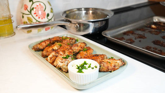 Baked Lemon Pepper Chicken Wings