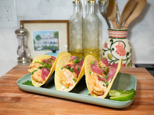 Shrimp Tacos with Chipotle Mayo