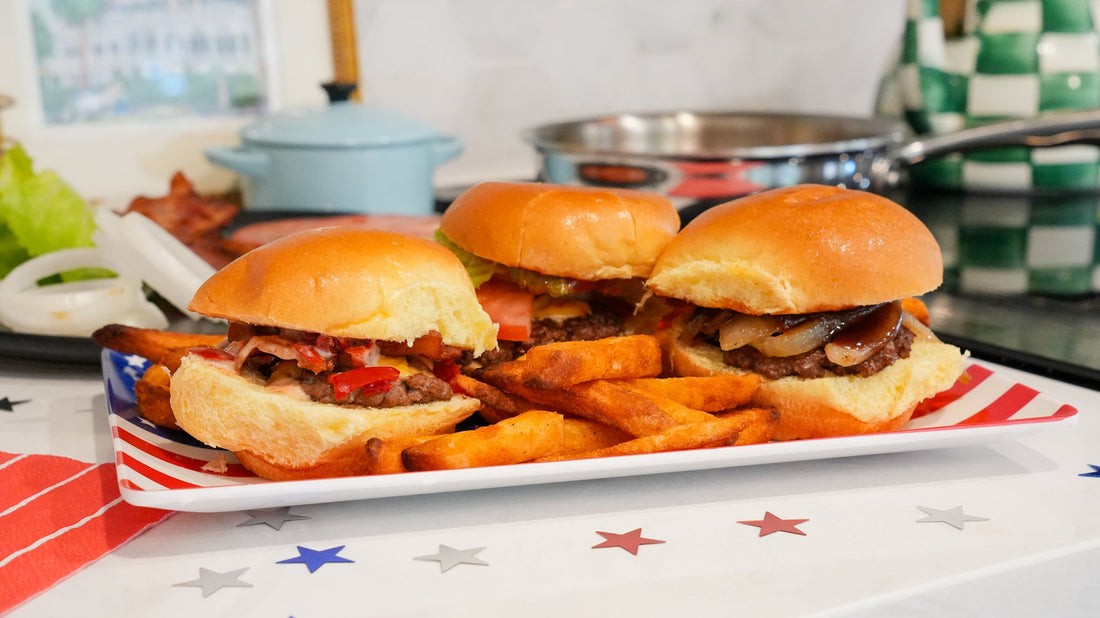 Smashburger Sliders, 3 Ways