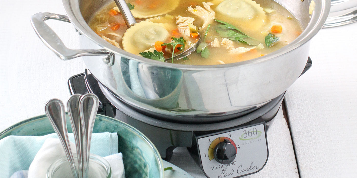Slow Cooker | Stainless Steel Slow Cookers | 360 Cookware