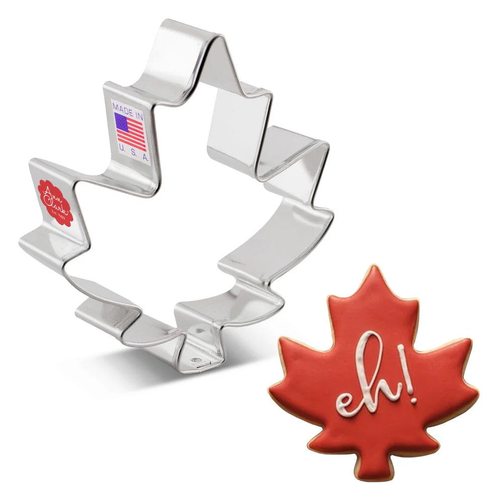 Maple Leaf Shaped cookie cutter
