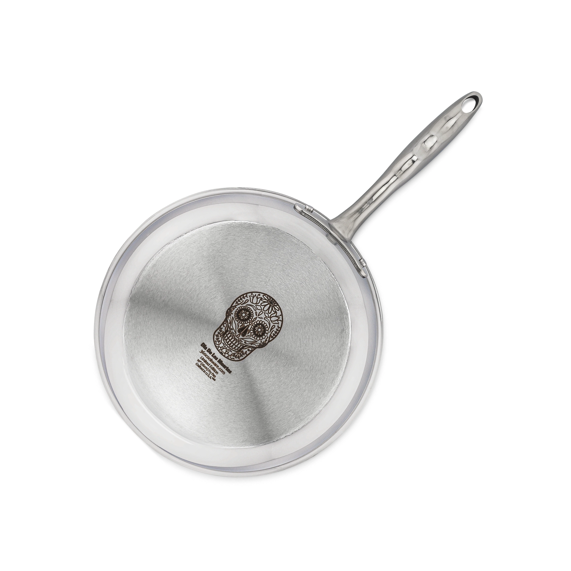 Limited Edition Dia De Los Muertos Fry Pan with skull design