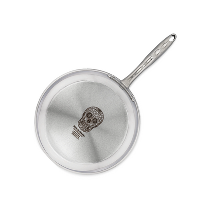 Limited Edition Dia De Los Muertos Fry Pan with skull design