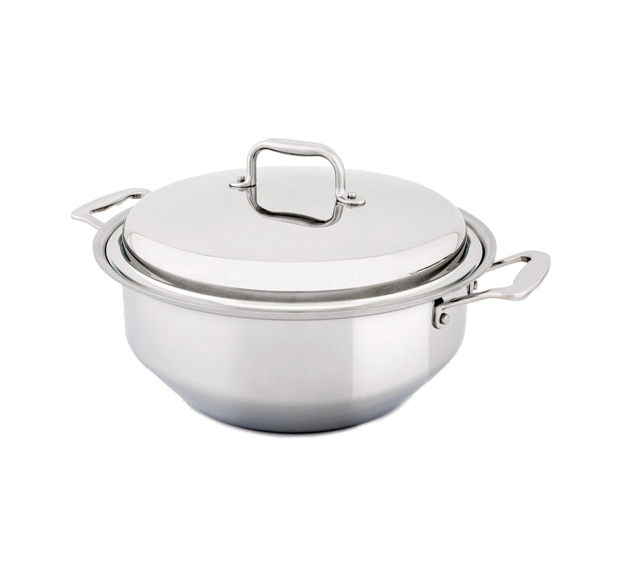 6 Quart Stock Pot, 18/10 Stainless Steel Pasta Pot with Lid, 6 QT Cooking  Pot wi