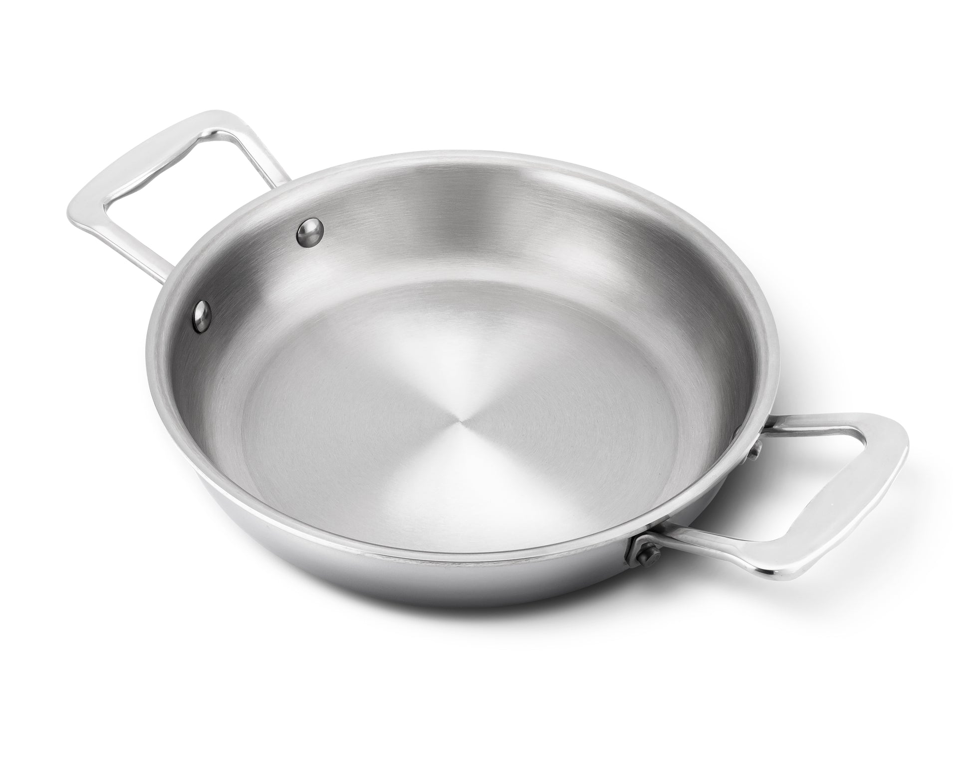 Factory Second Stainless Steel 8.5 Inch Fry Pan with Short Handles