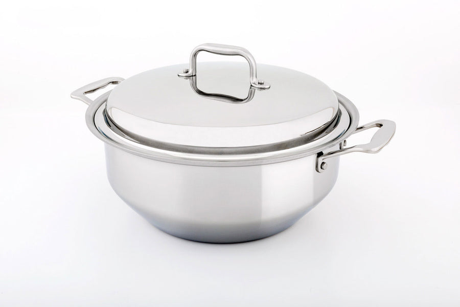 Flare 6 qt Stock Pot with glass lid