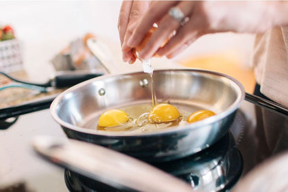 Factory Second Stainless Steel 8.5 Inch Fry Pan - 360 Cookware