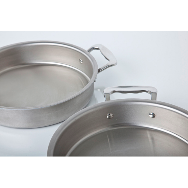 Stainless Steel Bake and Roast Pan 9x13 Made in USA by 360 Cookware