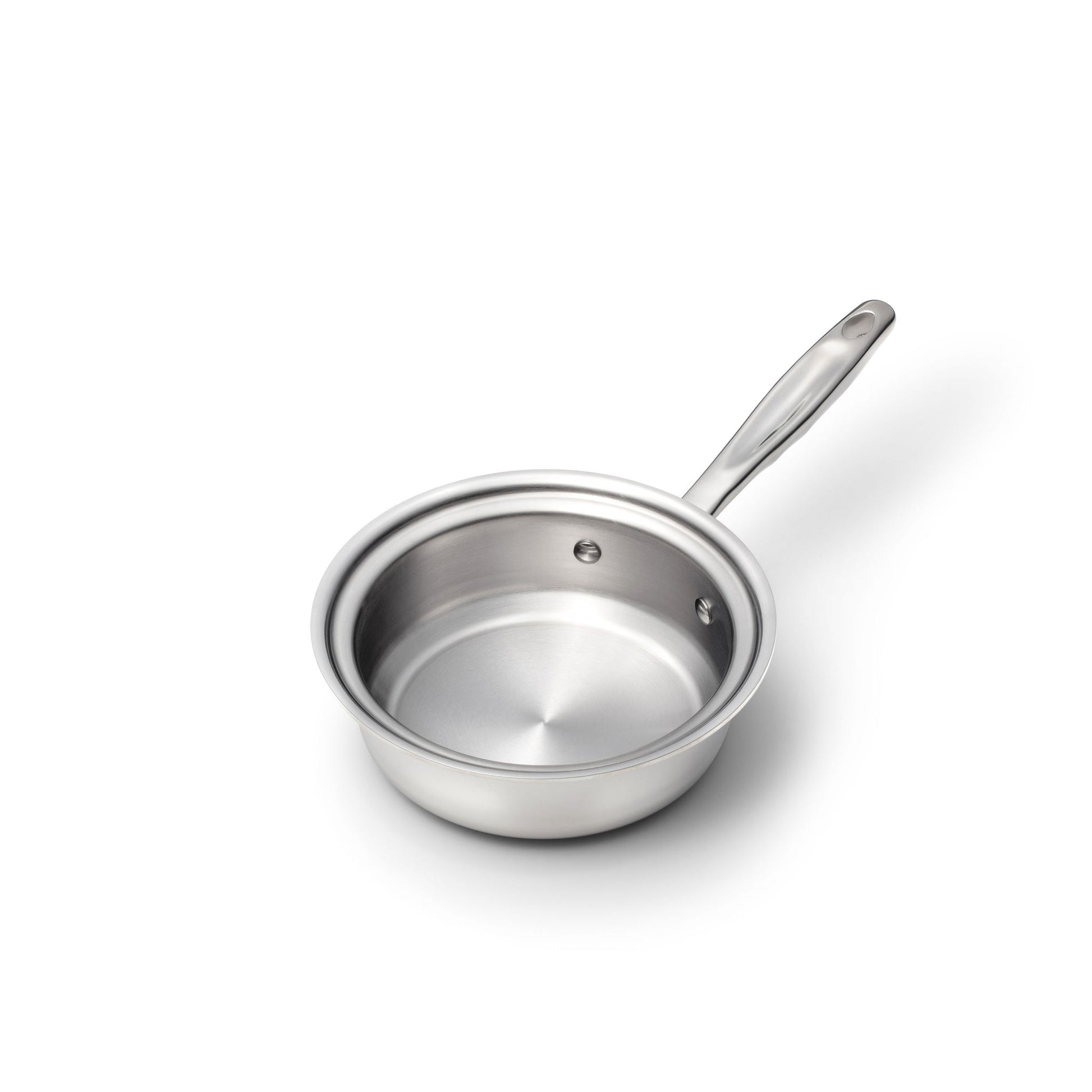 1 Quart stainless steel saucepan with cover, 360 Vapor® Cooking technology