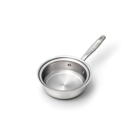 1 Quart stainless steel saucepan with cover, 360 Vapor® Cooking technology