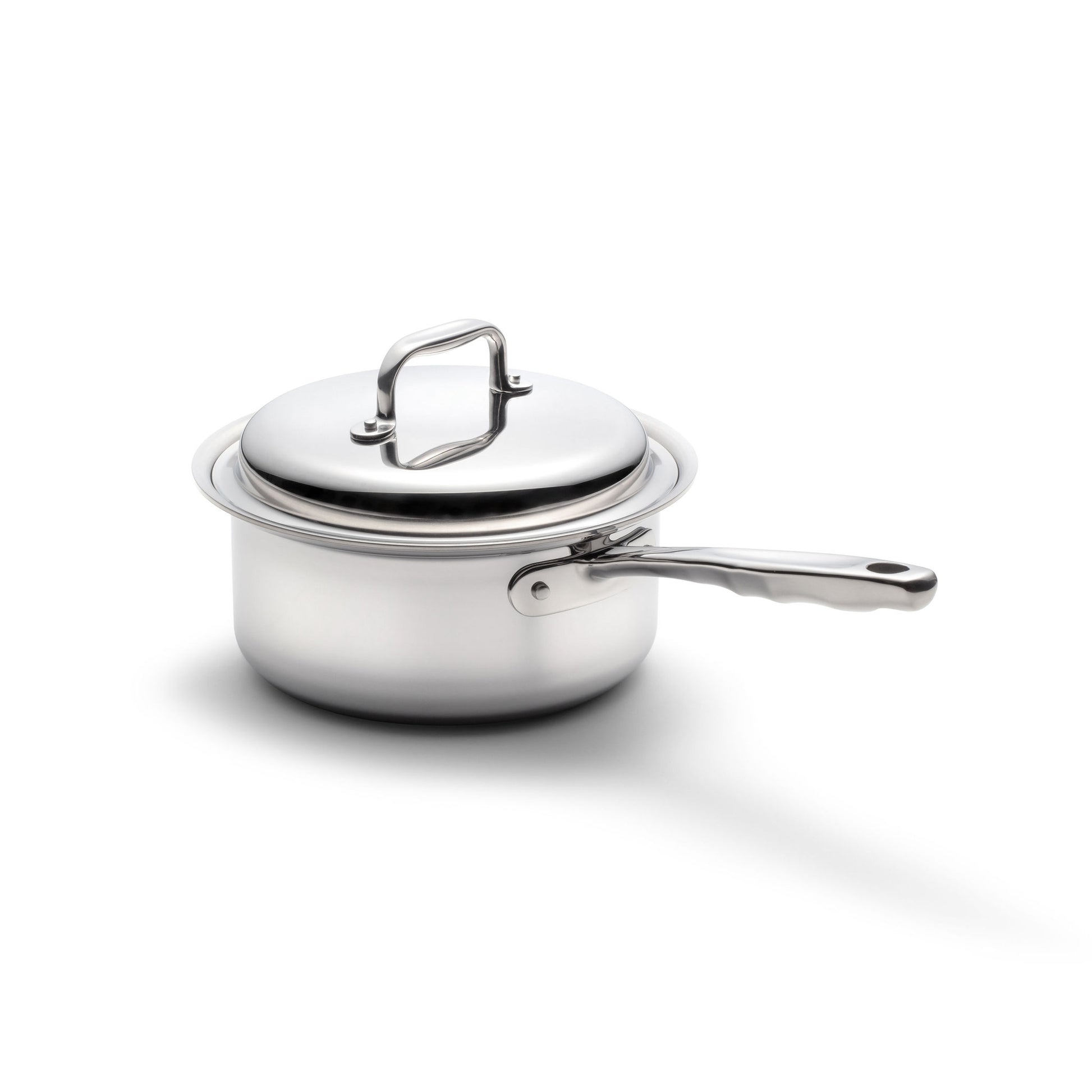 3 quart stainless steel saucepan with cover by 360 Cookware
