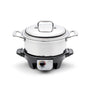 360 Cookware 4 Quart Slow Cooker with lid and control dial