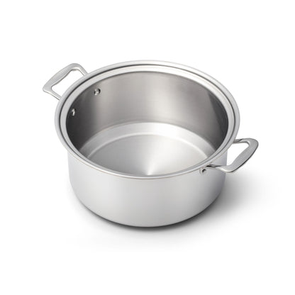 Factory Seconds 8 Quart Stockpot with Cover - 360 Cookware