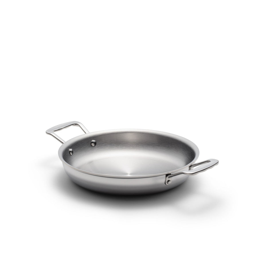Two handle outlet frying pan