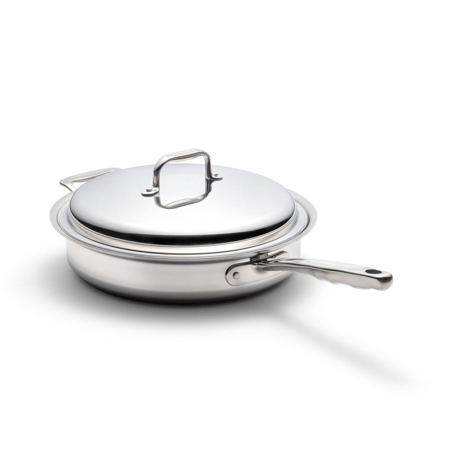 Essentials Nonstick Cookware Set, 2 piece Fry & Sauce Pan with lid