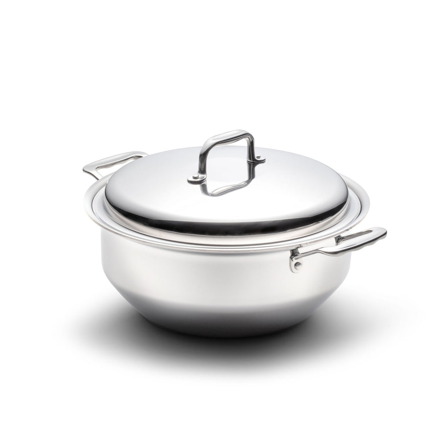 Induction Stainless Steel Casserole Dish Stock Pot Dish Stew Soup